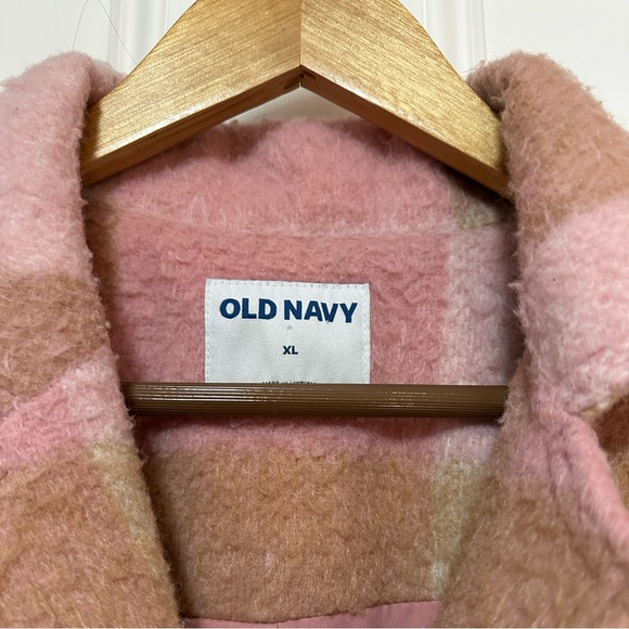 Pink Plaid Winter Jacket - Picture 2 of 4